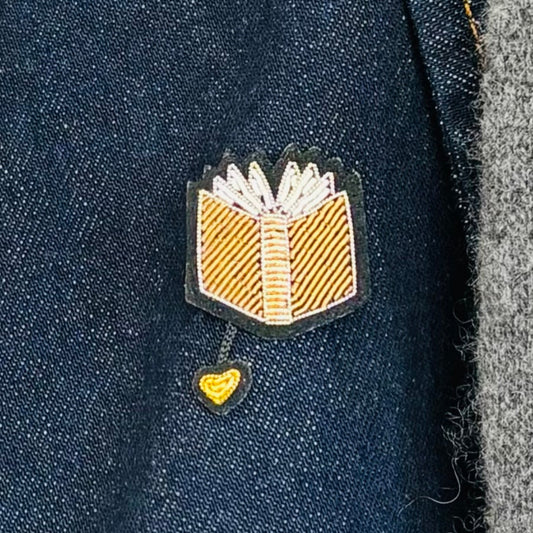 Book Lover’s Brooch