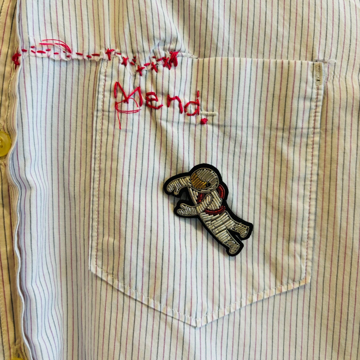 Cosmonaut Brooch