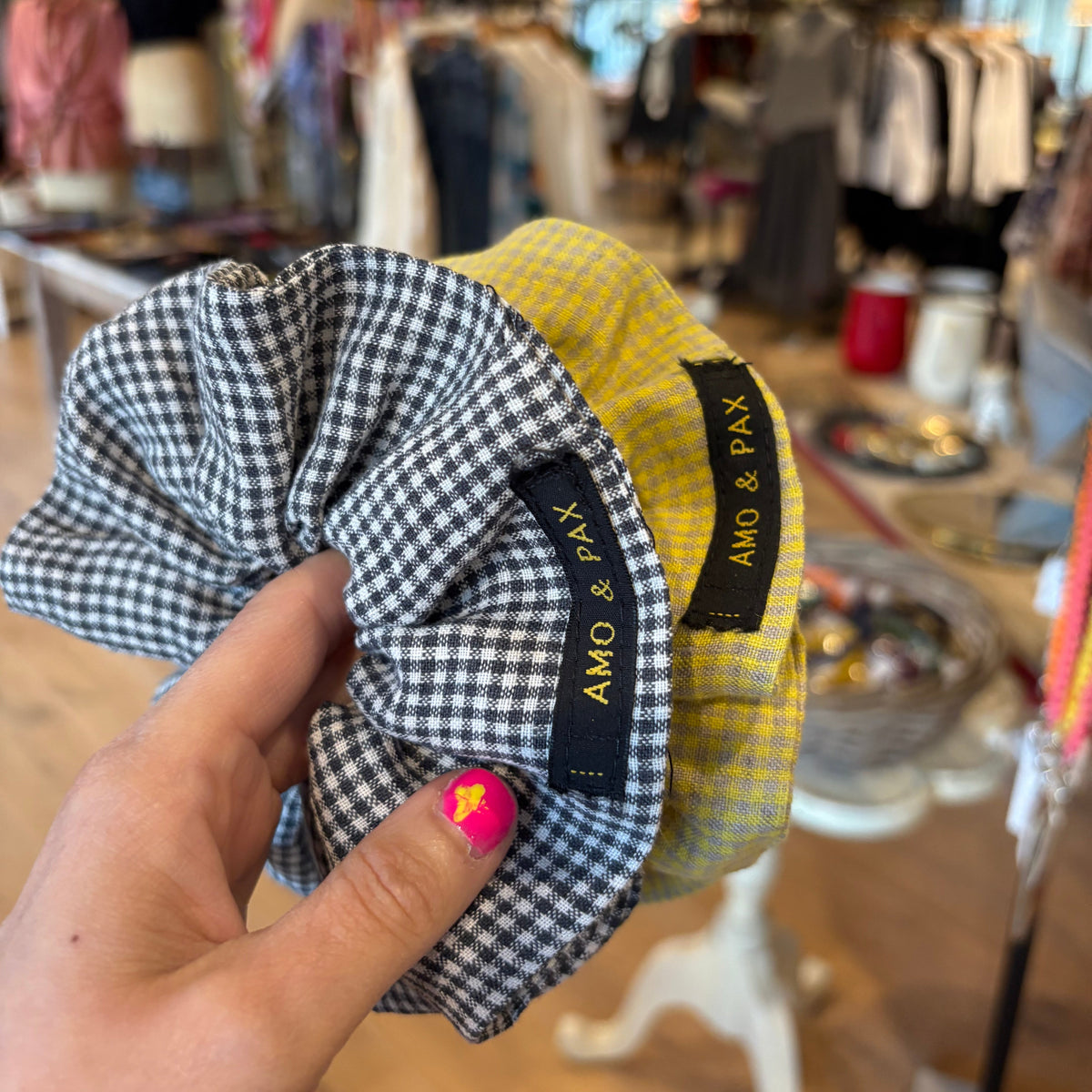 Irish Linen Scrunchie