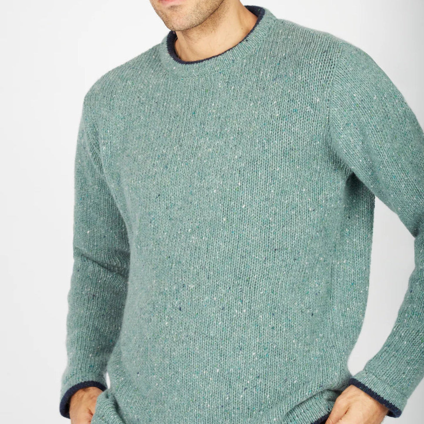 Roundstone Sweater Ocean Mist