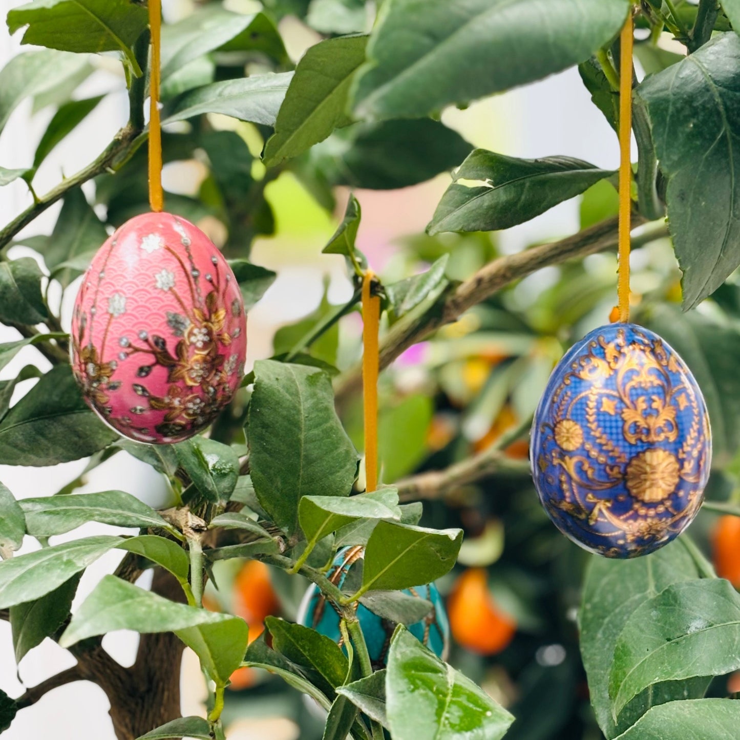 Faberge Inspired Tin Egg