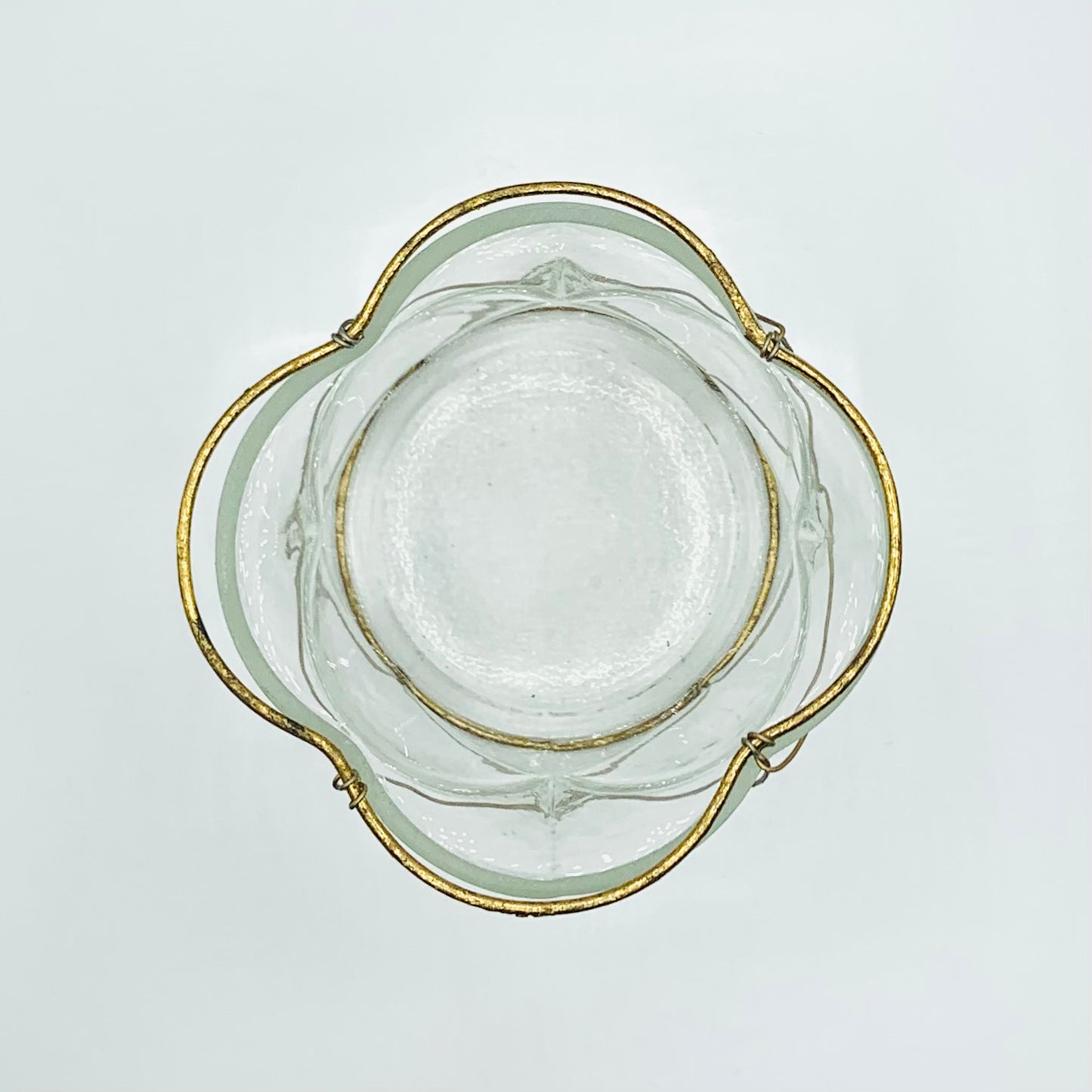 Glass Vase with Wire