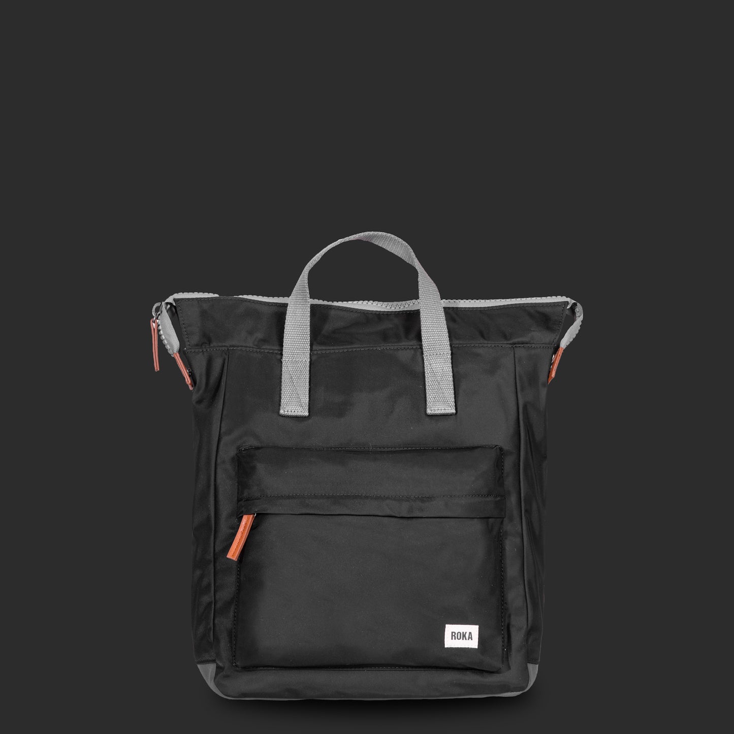 Roka Sustainable Small Backpack - Burnt Orange