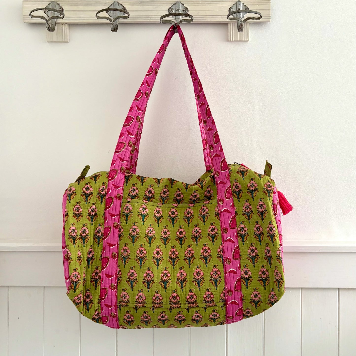 Cotton Overnight Duffle