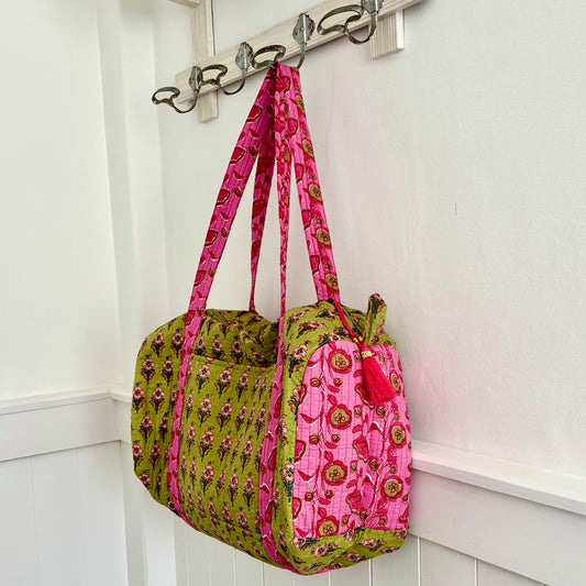 Cotton Overnight Duffle