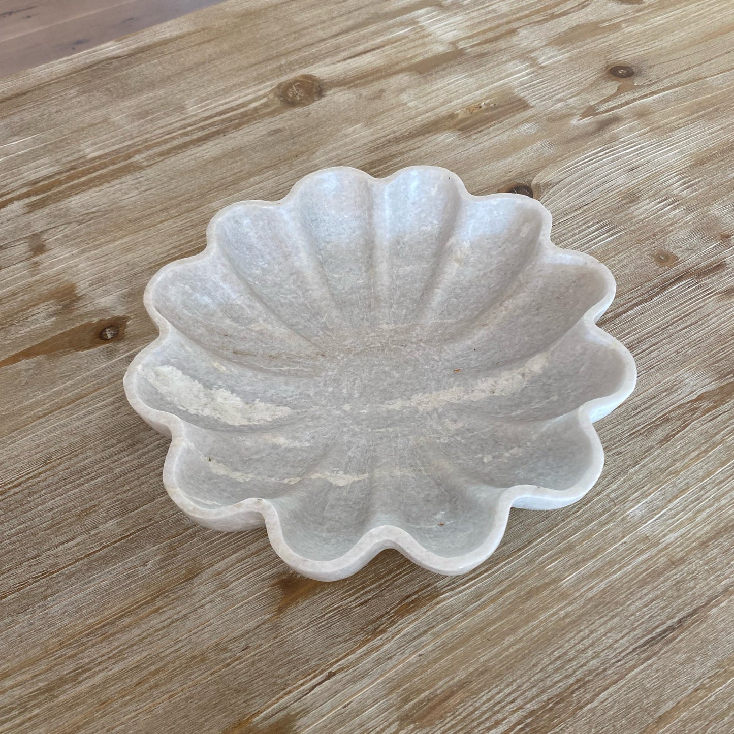 Handcarved marble bowl - Large