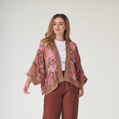 Dusky Pink Kimono
