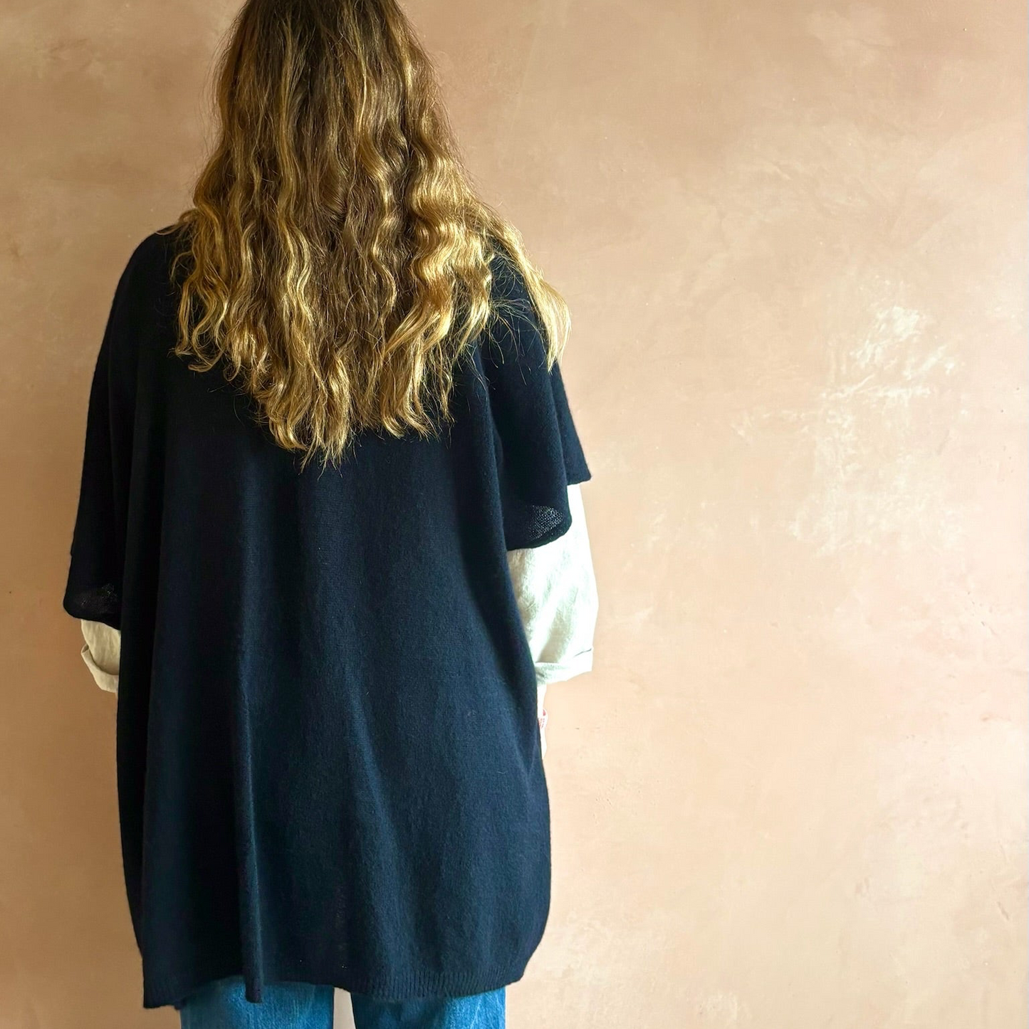Cashmere Sleeveless Cardigan