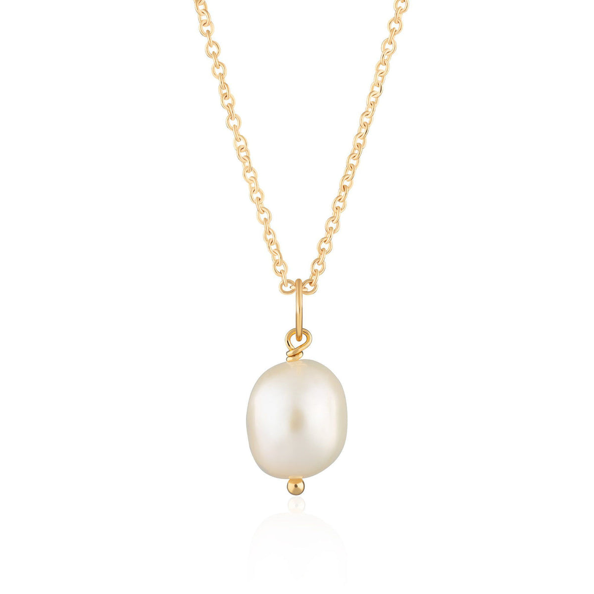 Baroque Pearl Necklace with Slider Clasp