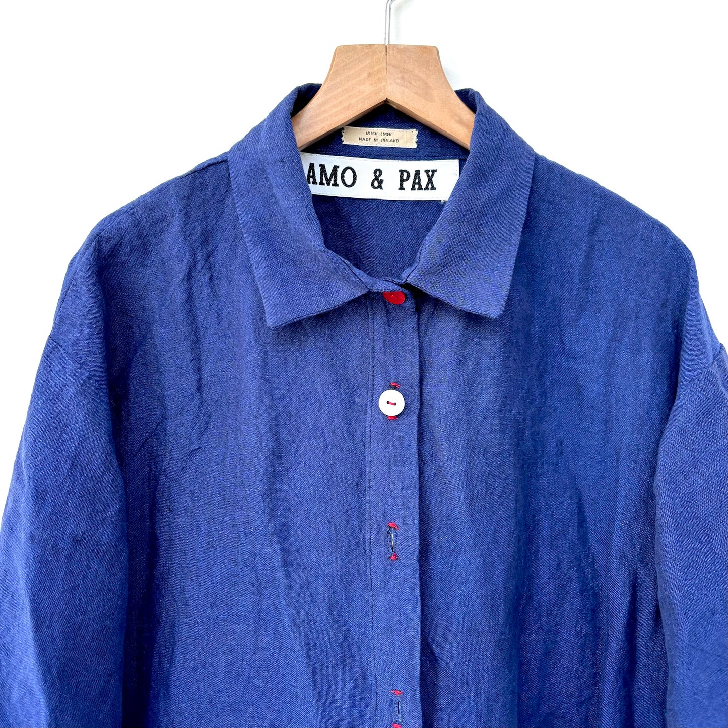 Monty Don Irish Linen Women's Shacket