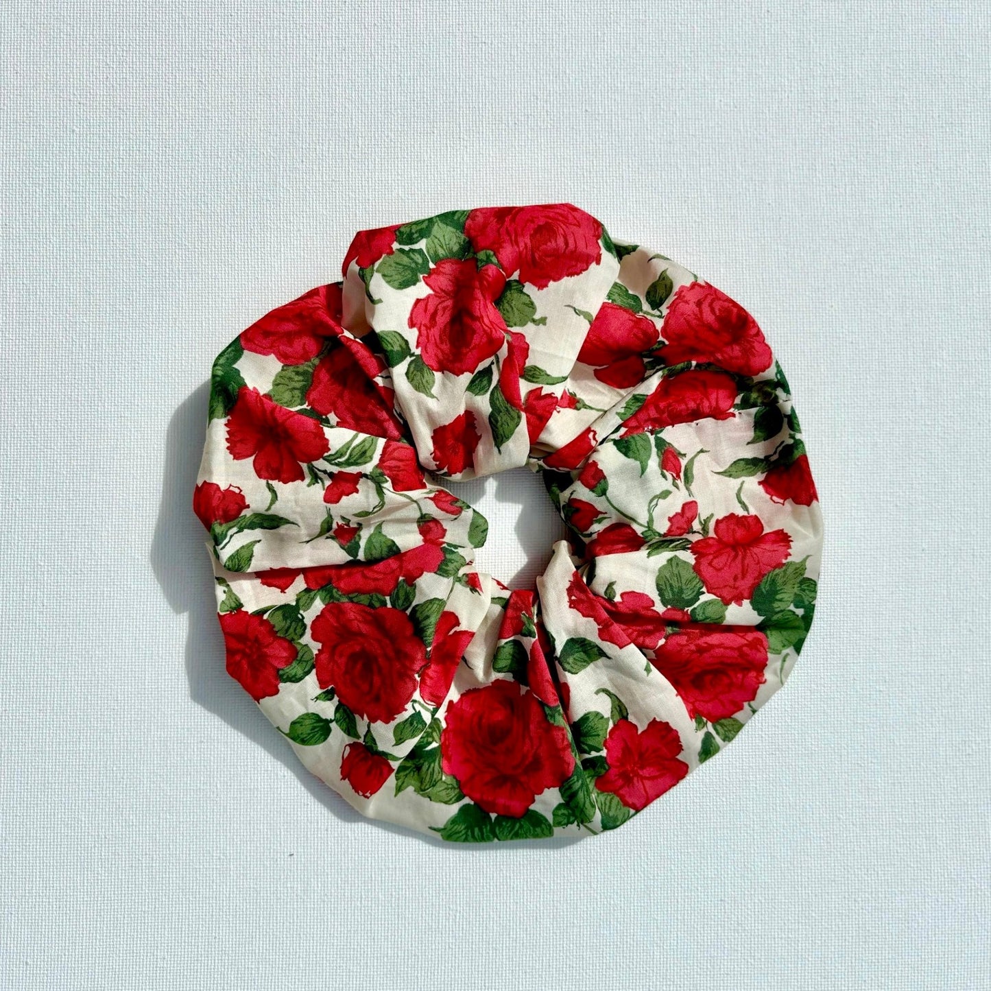 Scrunchies in Liberty Fabric