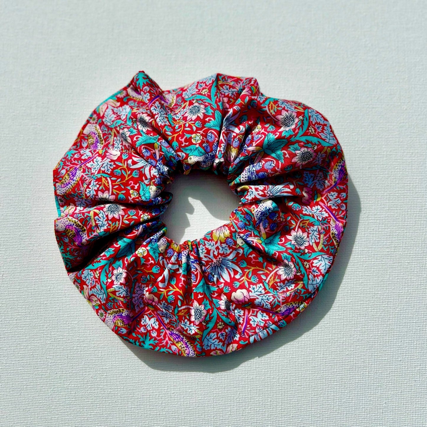 Scrunchies in Liberty Fabric