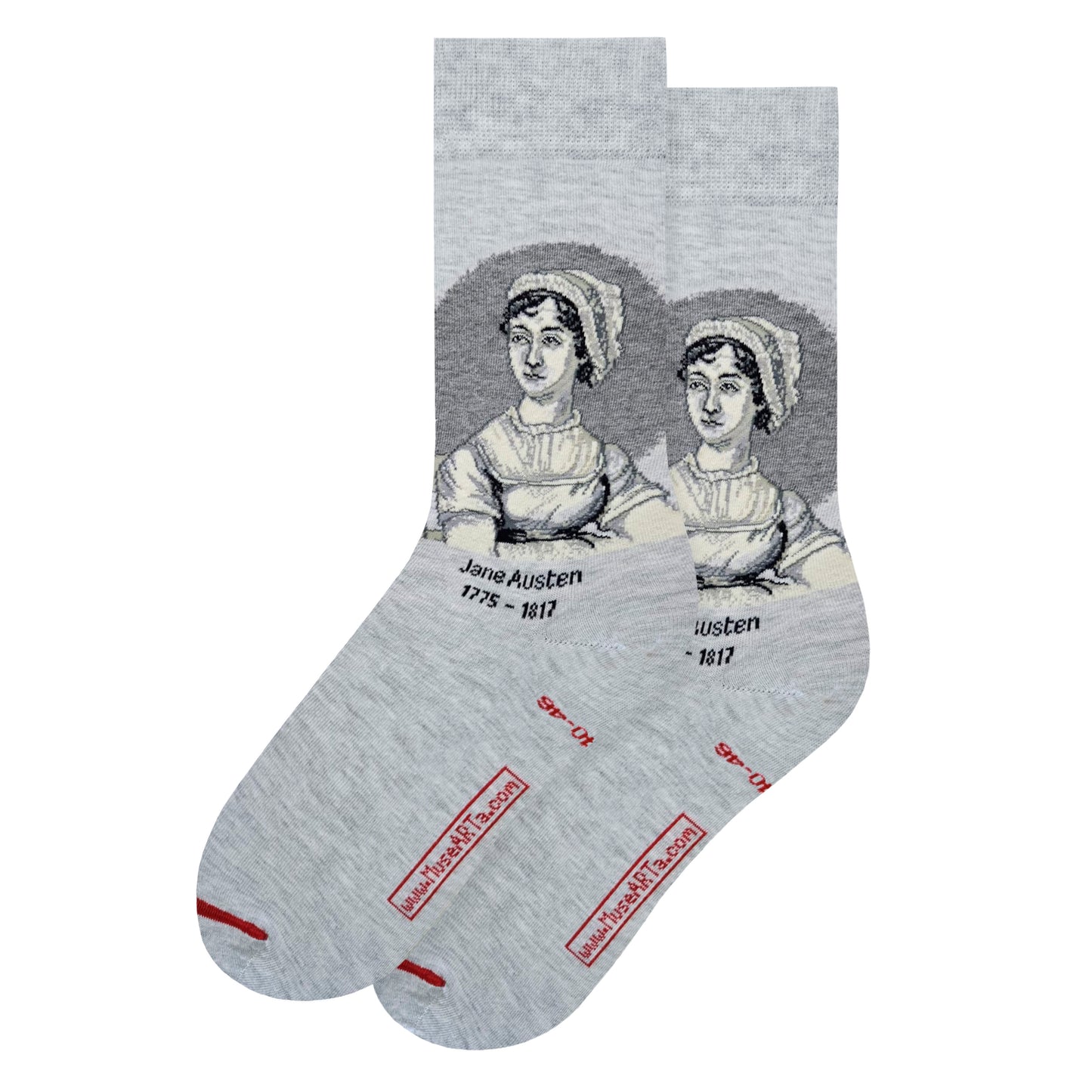 Cassandra Austen - Portrait of Jane Austen Socks