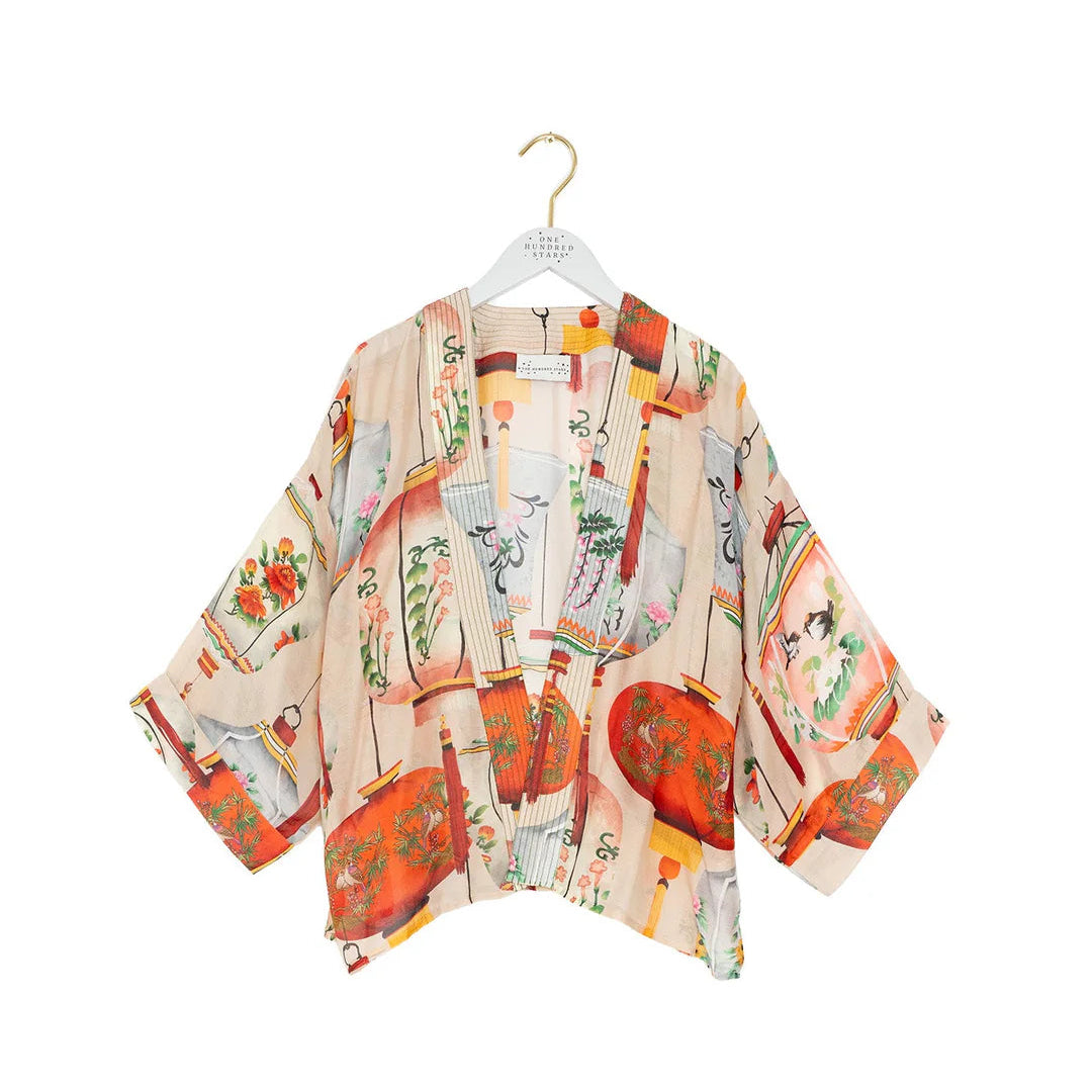 Lanterns Red Kimono