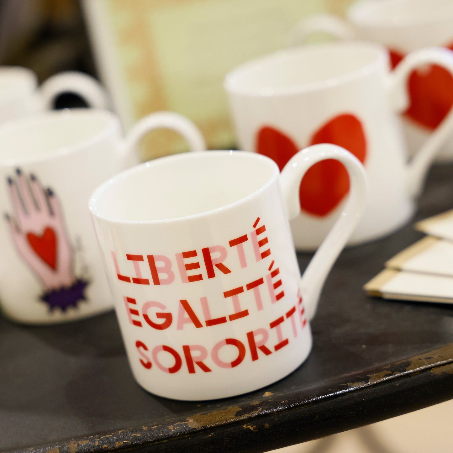 Liberté Egalité Sororité Mug