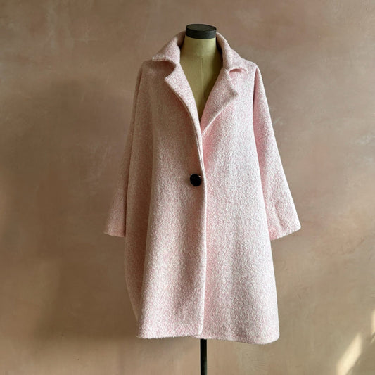 Amo & Pax Wool Coat - Pink