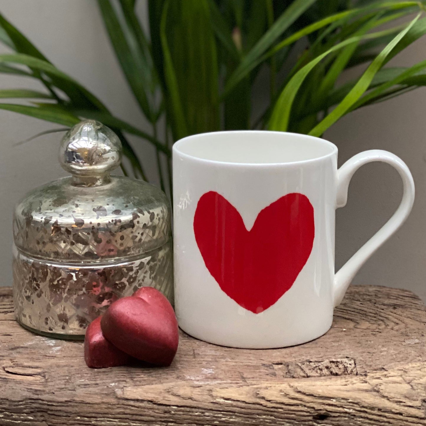Big Red Heart Mug