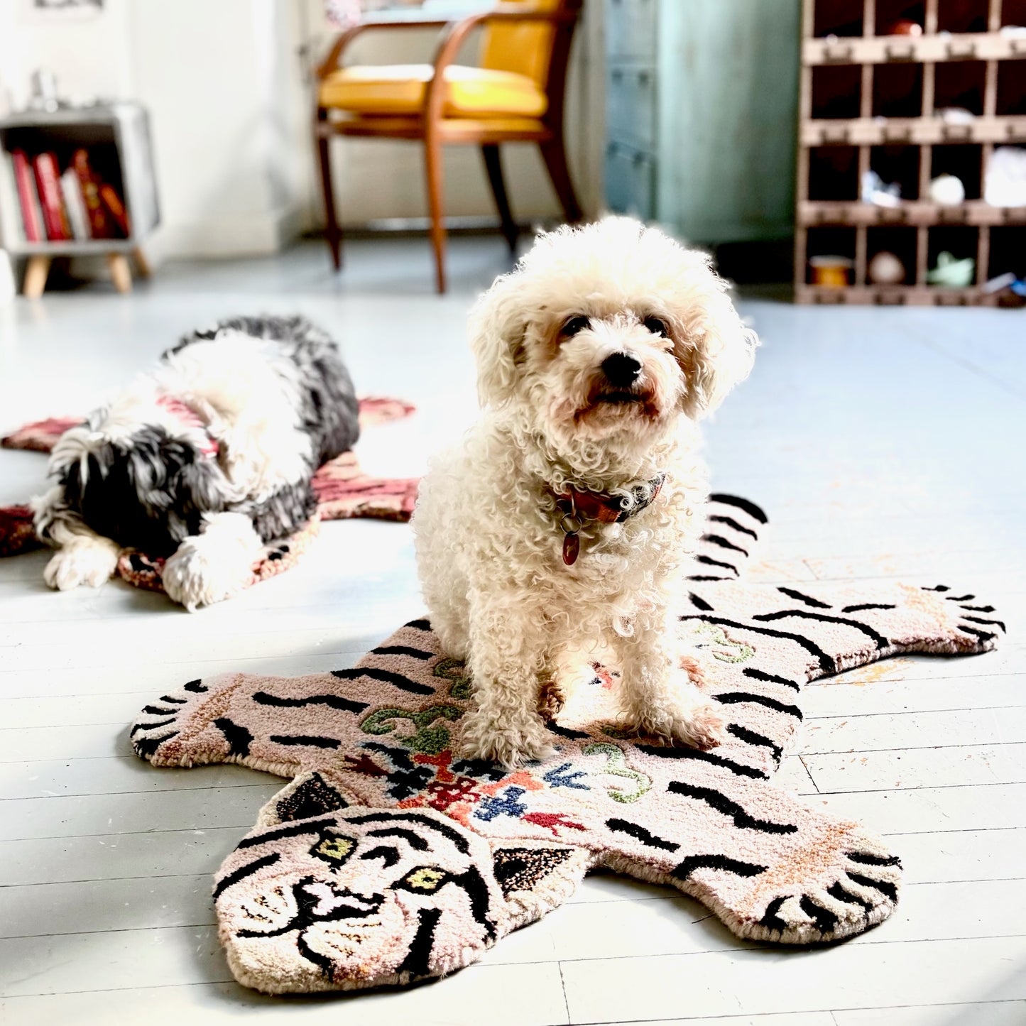 Disco Leopard Wool Rug