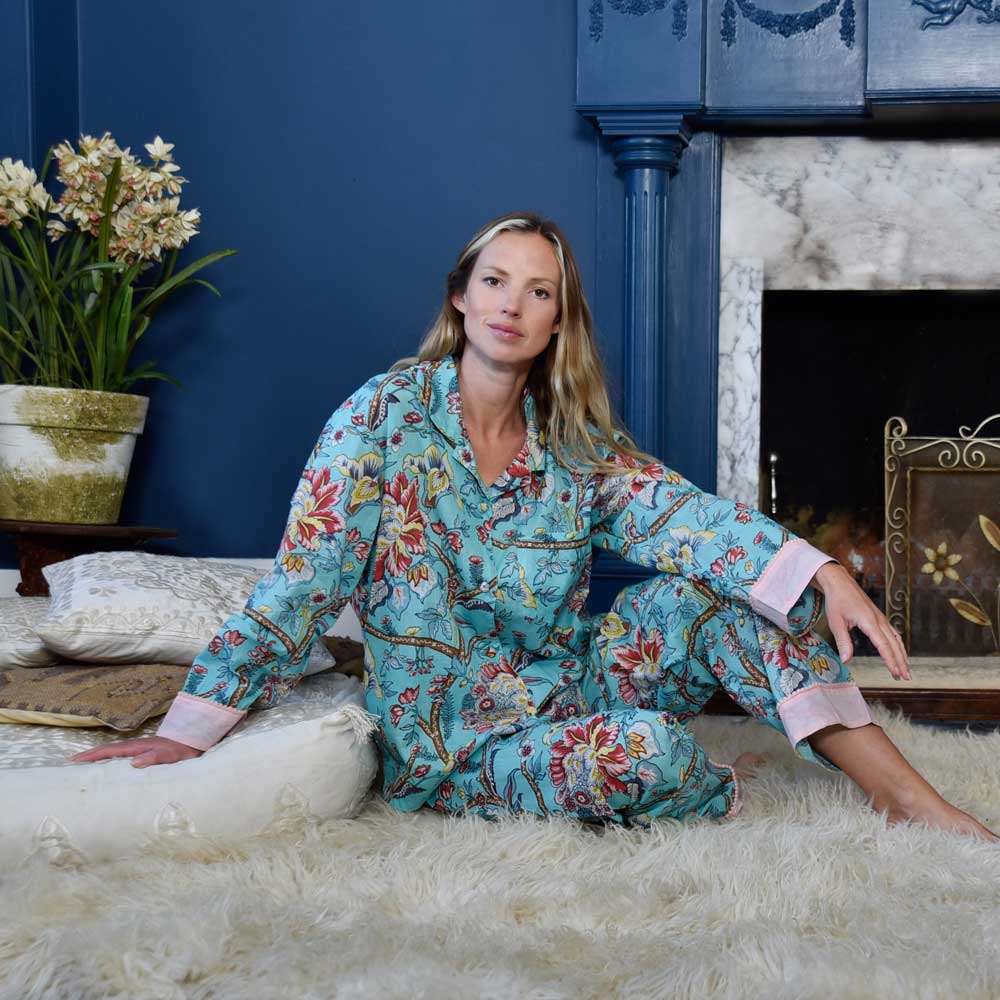 Blue Orchid Pyjamas