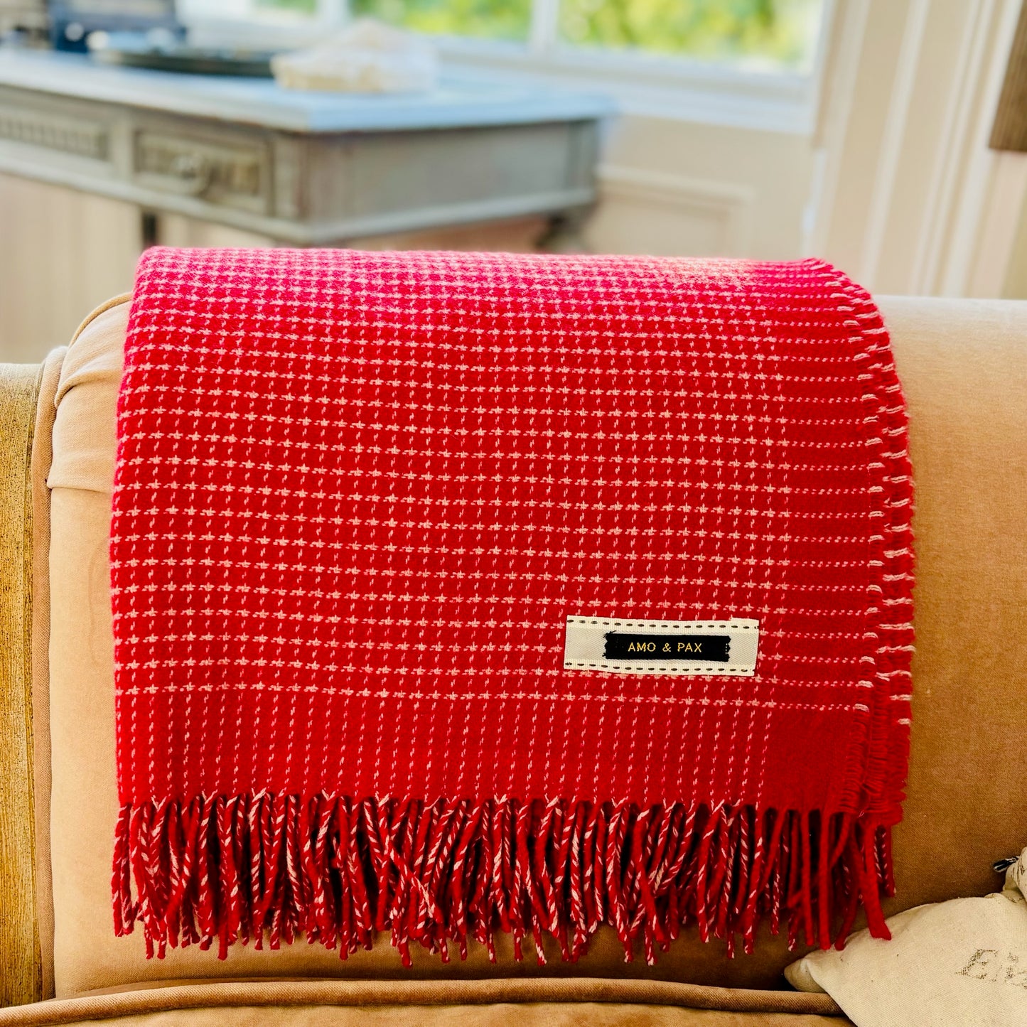 Cashmere and Merino Throw