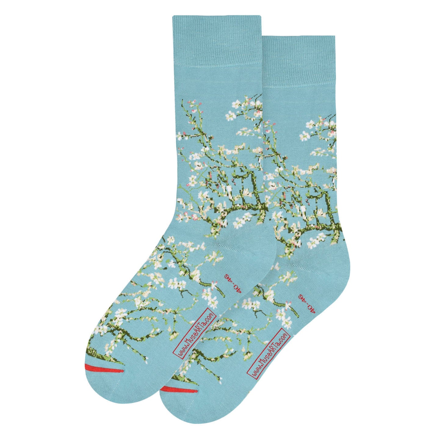 Vincent van Gogh Blossoming Almond Branches Socks