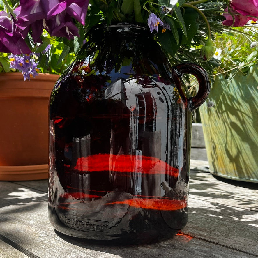 Wine Flask Vase