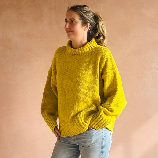 Buttercup Polo Neck Sweater
