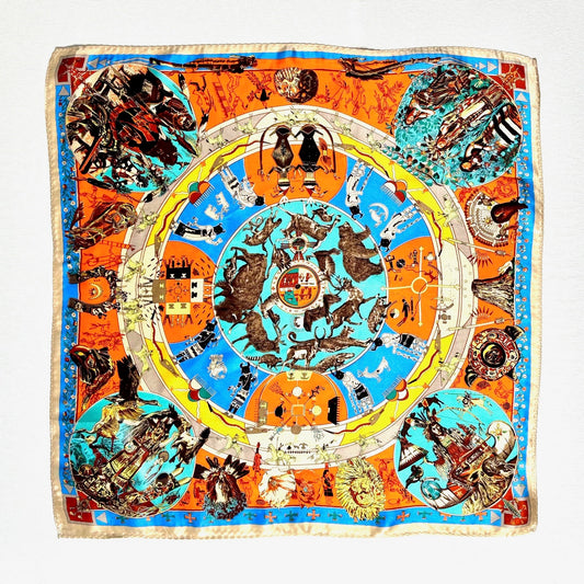 100% Silk Decorative Scarf