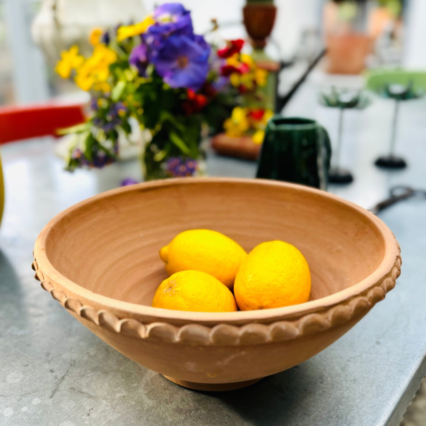 Terracotta Fruit Bowl