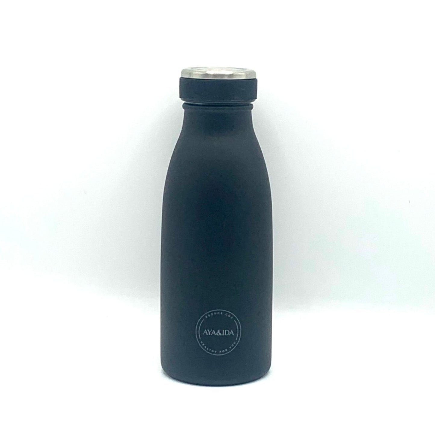 Small Drinking Bottle 350ml - Matte Black