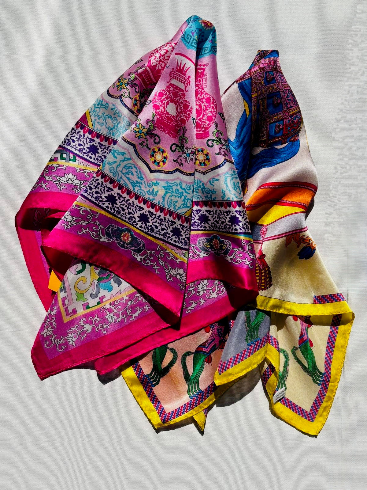 100% Silk Decorative Scarf