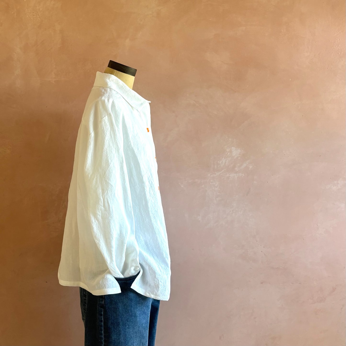 Women’s Irish Linen Shirt White