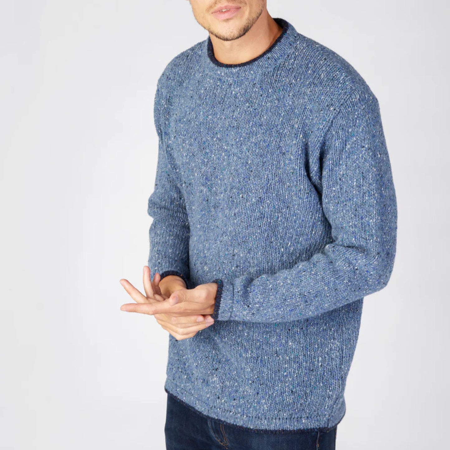 Roundstone Sweater Blue Ocean