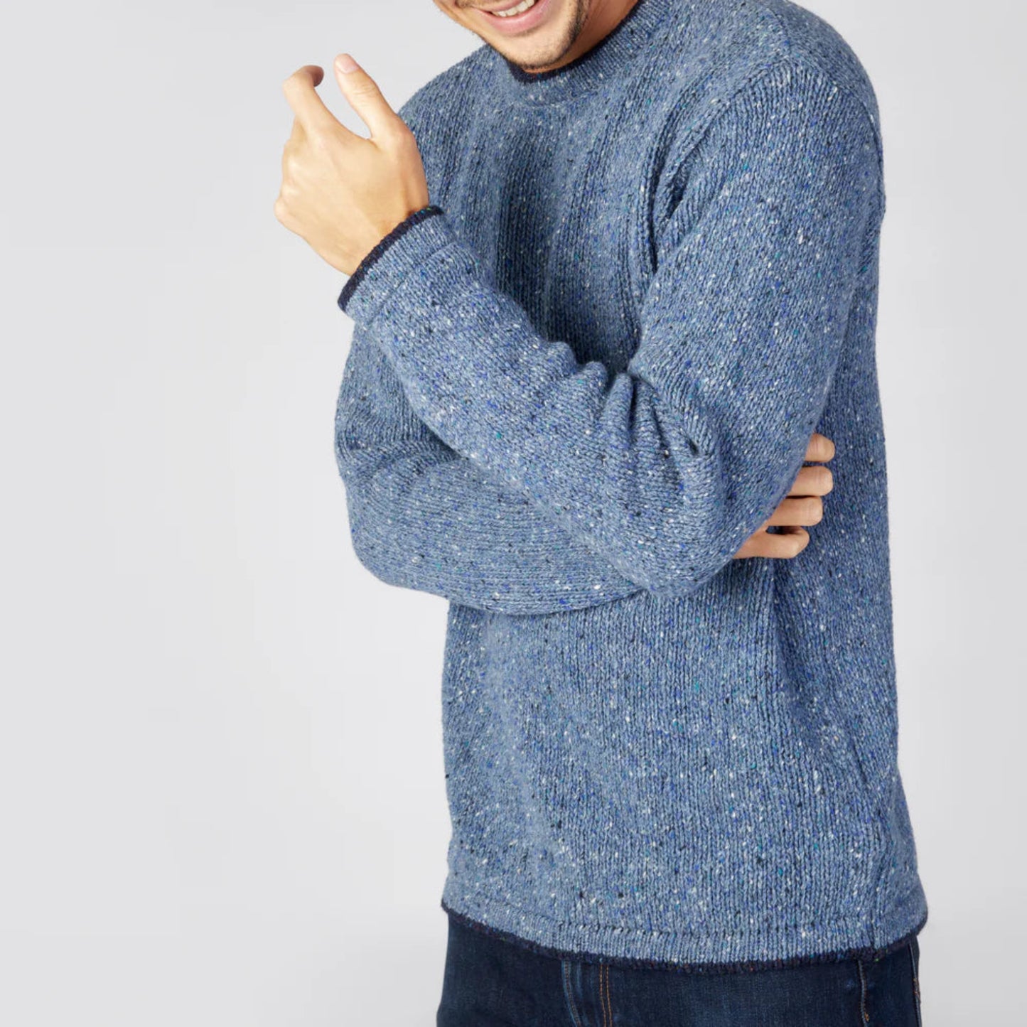 Roundstone Sweater Blue Ocean