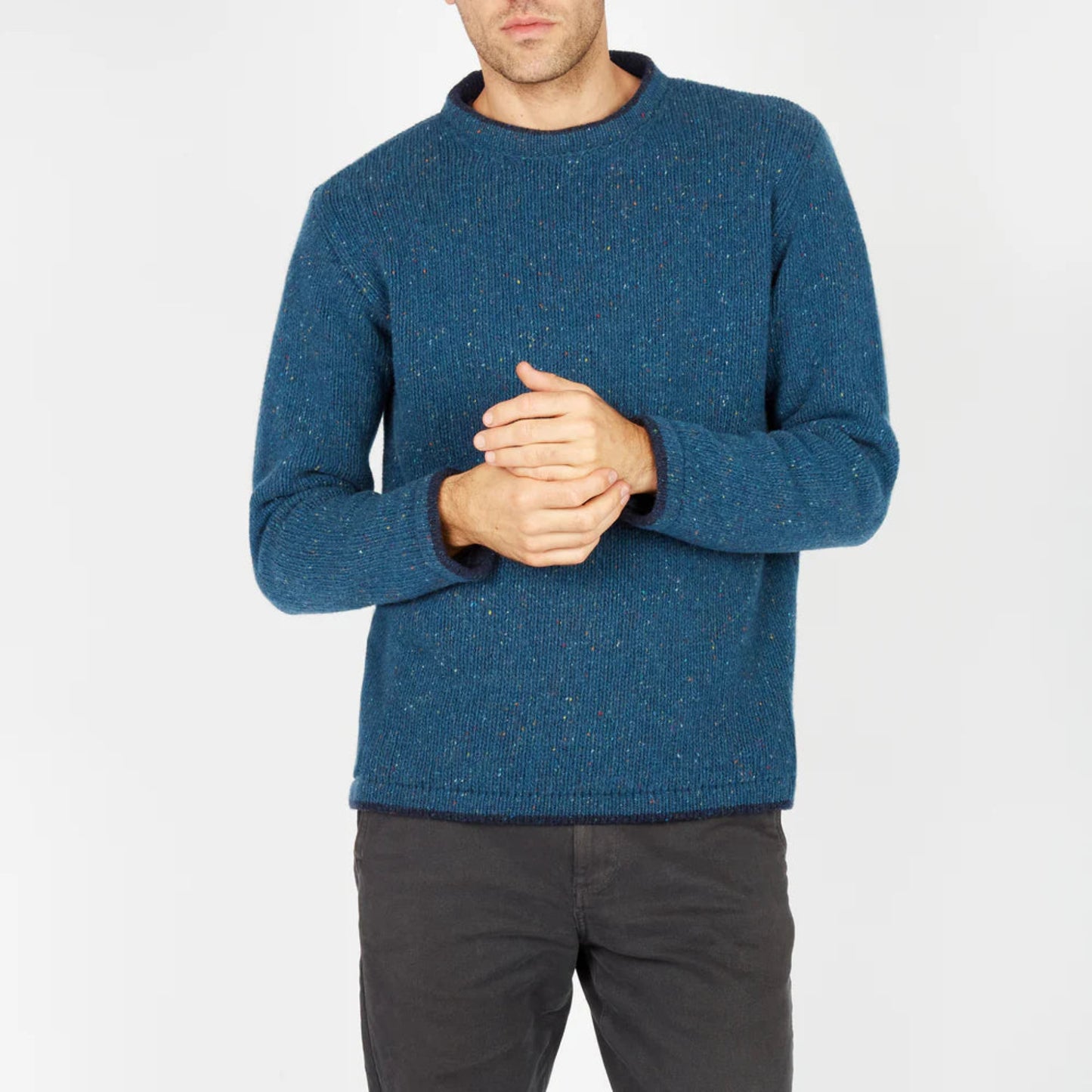 Roundstone Sweater Ink Marl