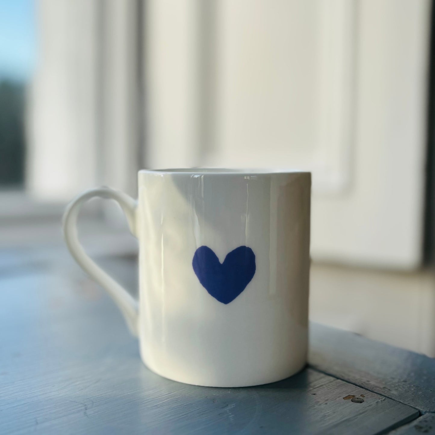 Small Heart Violet Mug