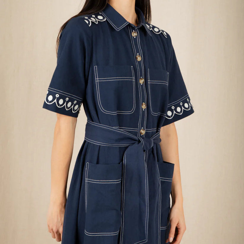 Andie Dress Navy