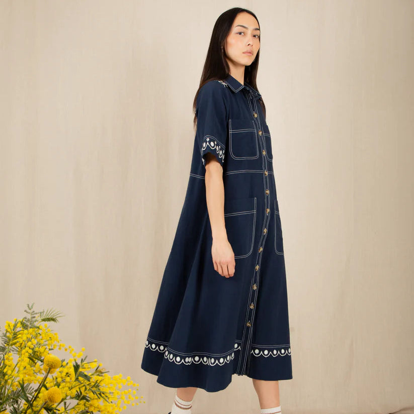 Andie Dress Navy