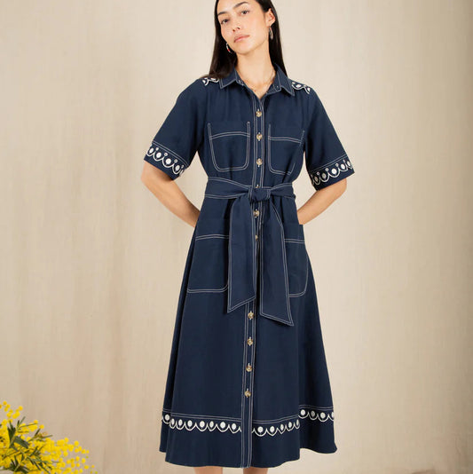 Andie Dress Navy
