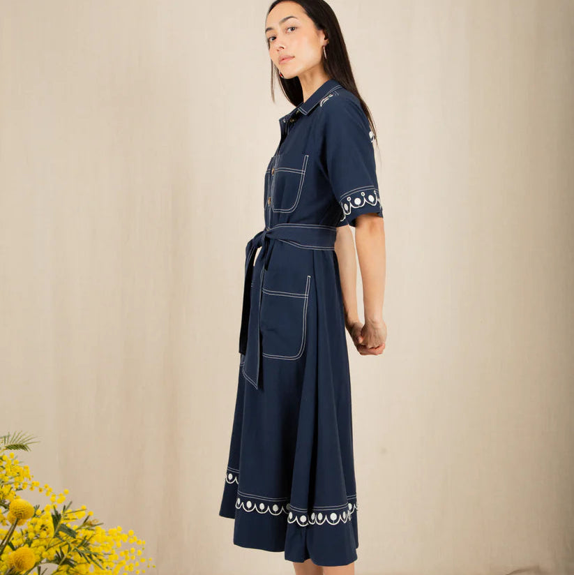 Andie Dress Navy