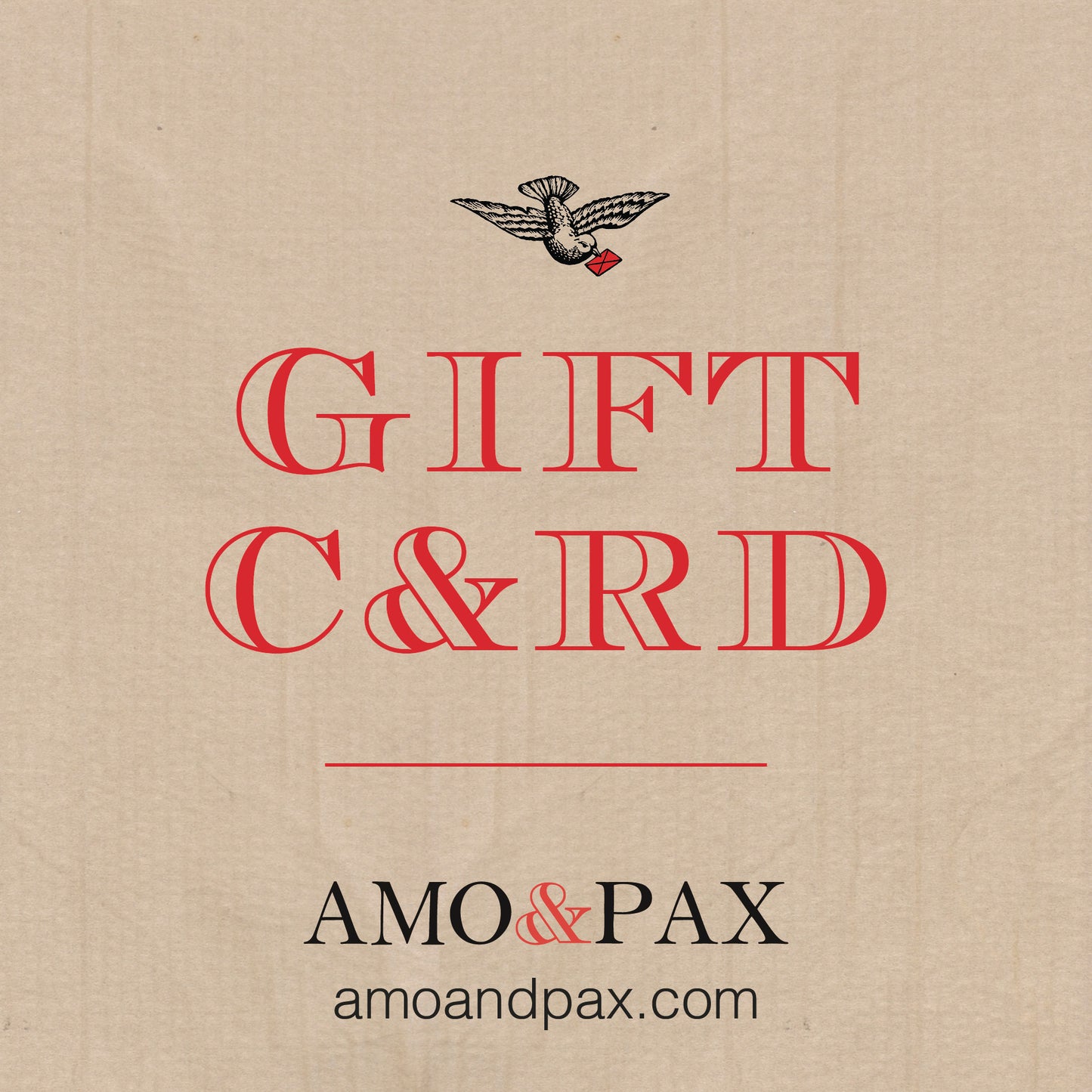 Amo & Pax Gift Card