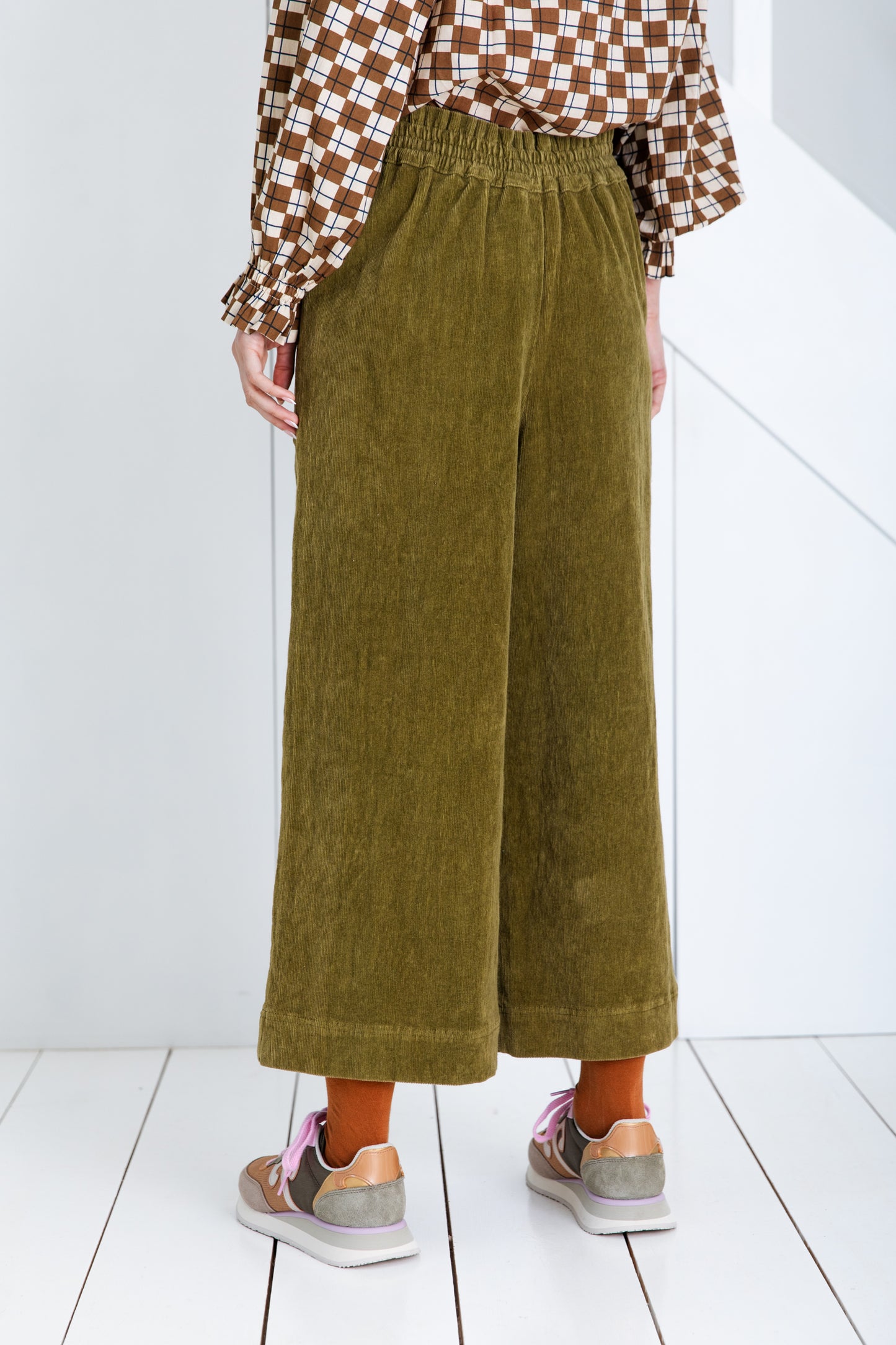 Bijou Olive Trousers
