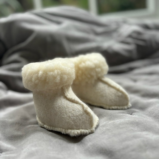 Fleece Baby Booties