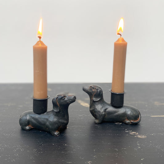 Dachshund Candlestick