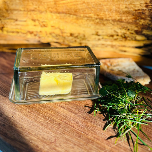 ‘Buerre’ Glass Butter Box