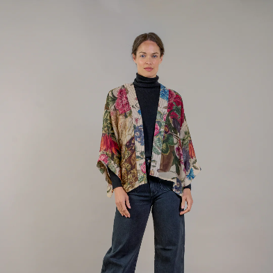 Primula Stone Kimono