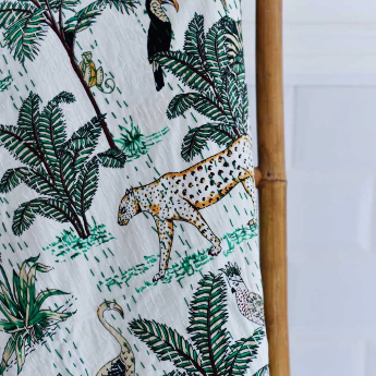 Kantha Throw Safari