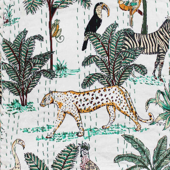 Kantha Throw Safari