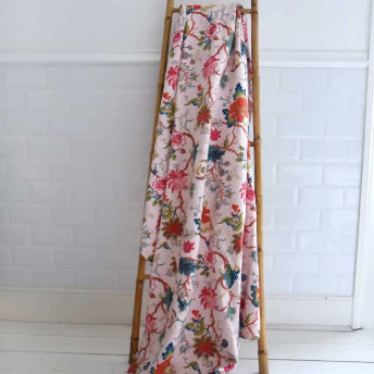 Kantha Throw Exotic Pink