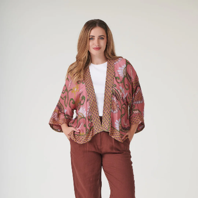 Dusky Pink Kimono